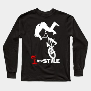 bmx, bike, freestyle Long Sleeve T-Shirt